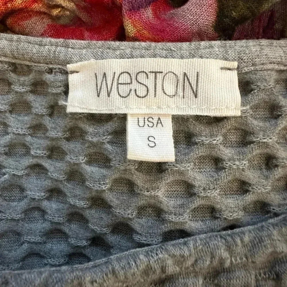 Anthropologie | Weston | Wool Blend Long Sleeve Boho Floral Blouse Size Small S - Picture 6 of 8